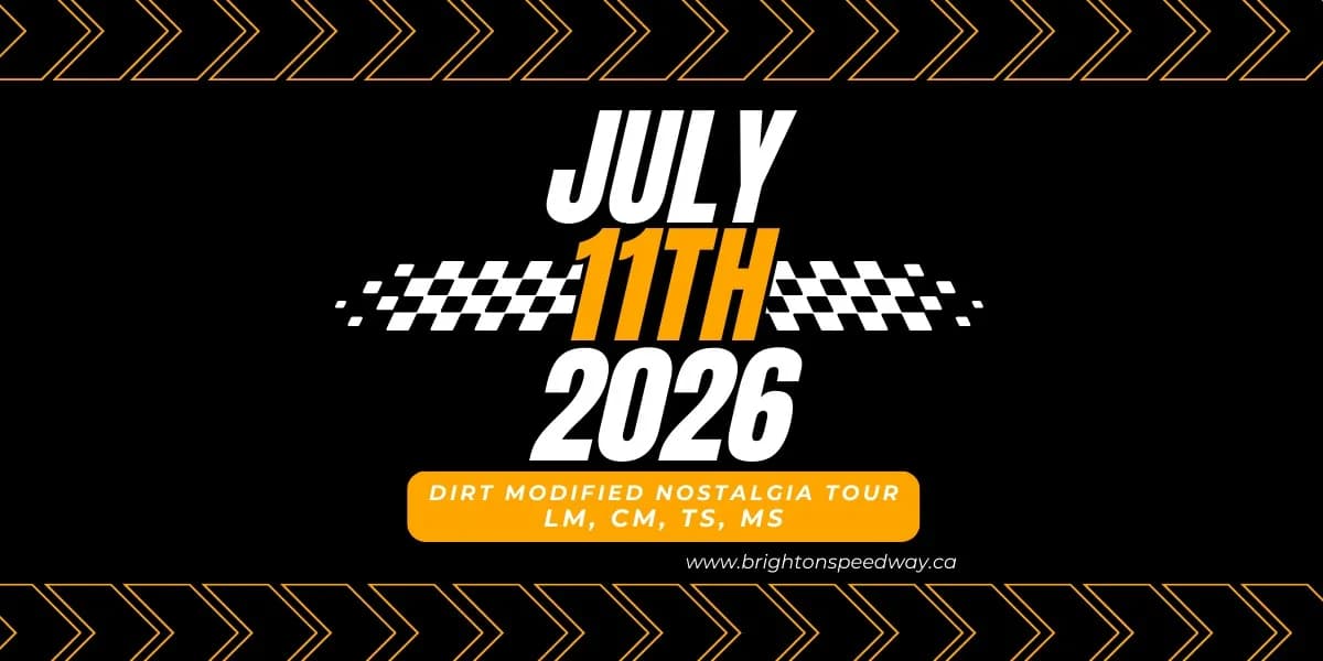 RACE 11- July 11 event poster