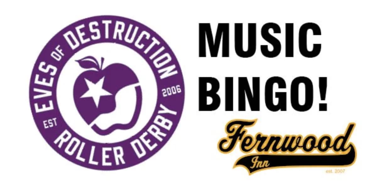 Eves of Destruction Music Bingo event poster