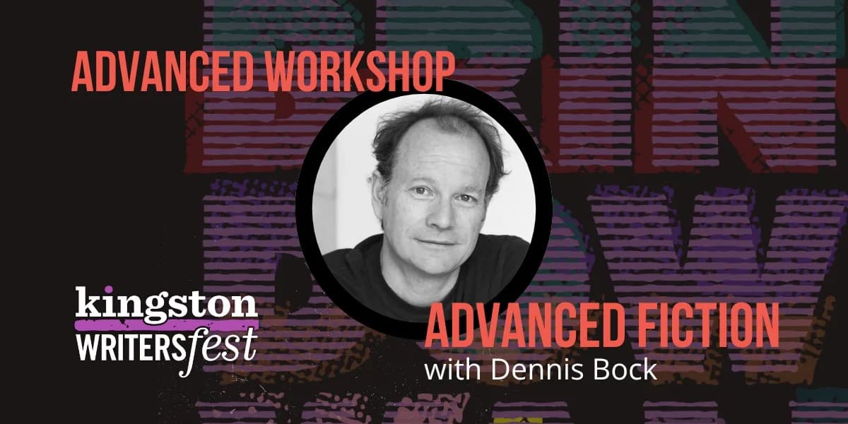 Advanced Fiction event poster