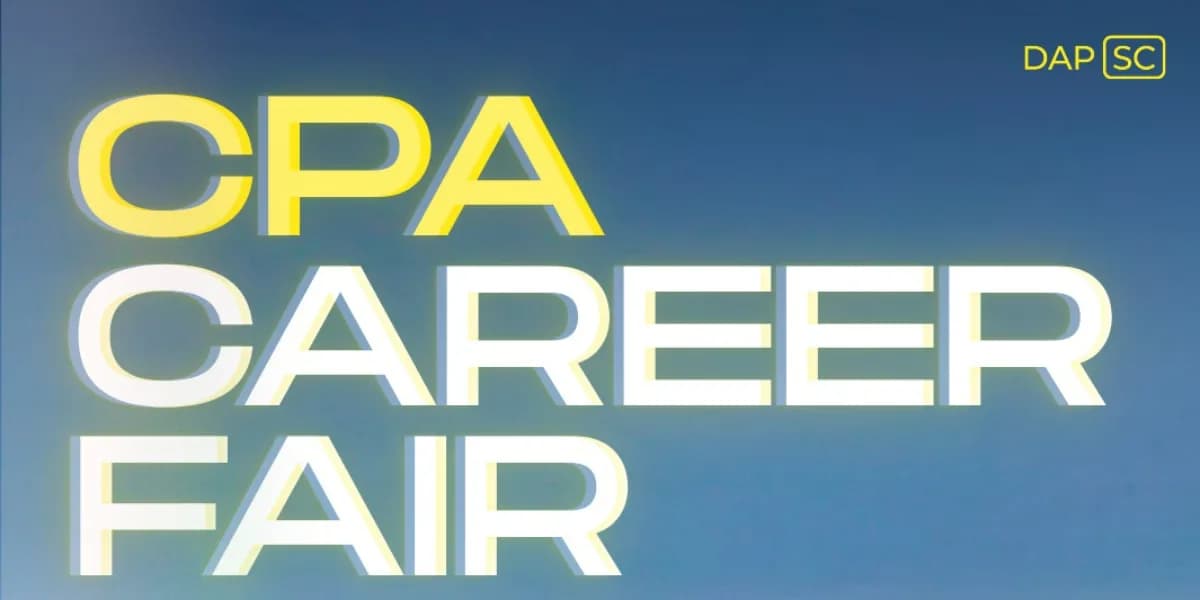 CPA Career Fair event poster