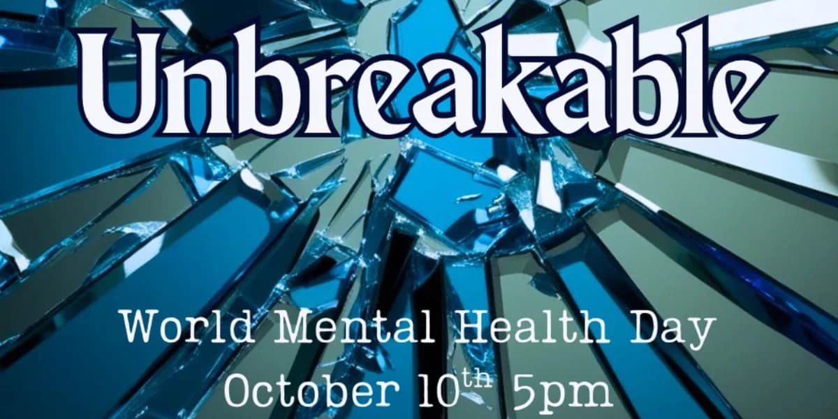 Bears with Knives Productions: Unbreakable event poster