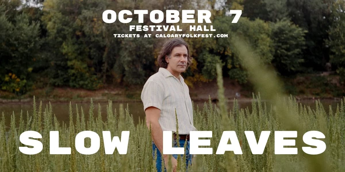 Slow Leaves event poster