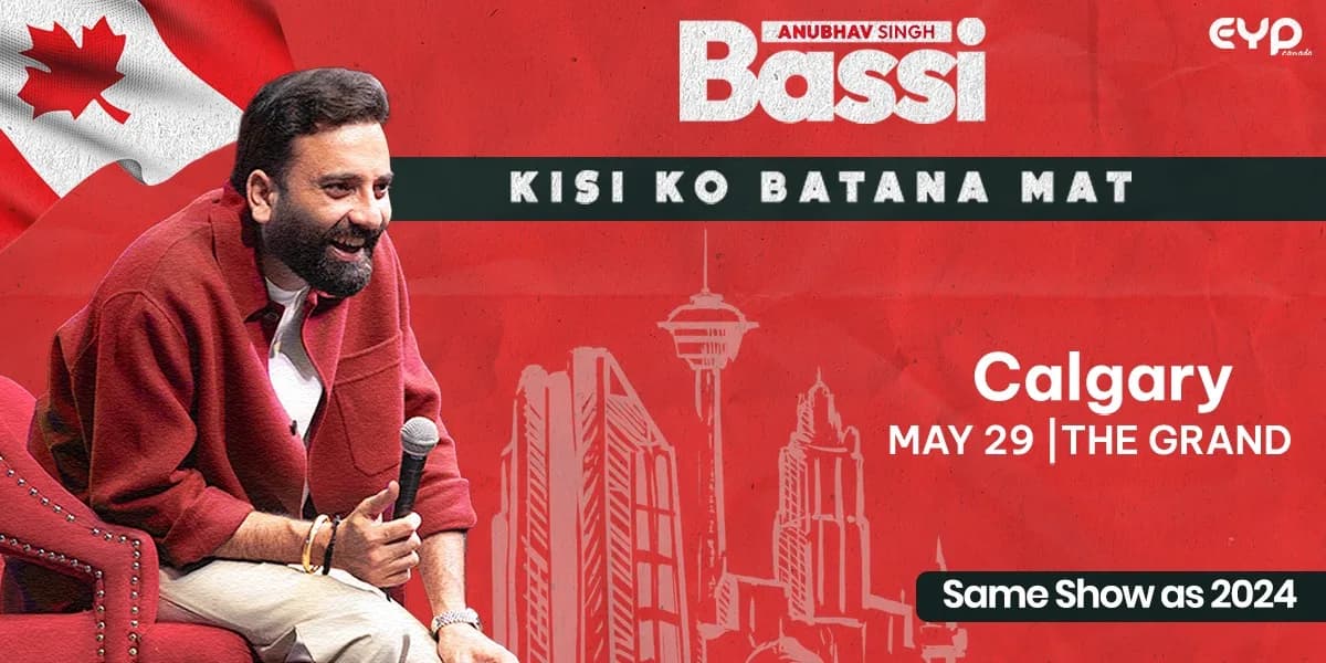 Anubhav Singh Bassi – Kisi Ko Batana Mat event poster