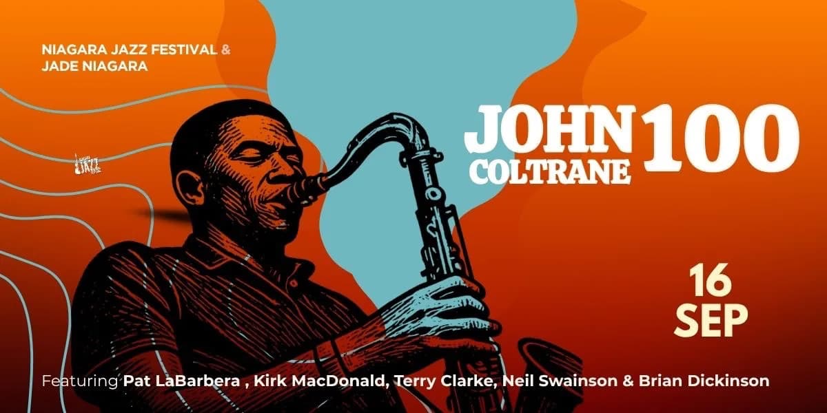 John Coltrane 100 event poster