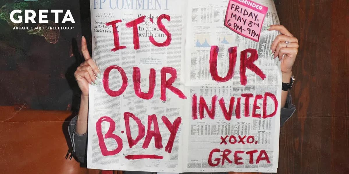 Greta 2nd BDAY PARTY event poster