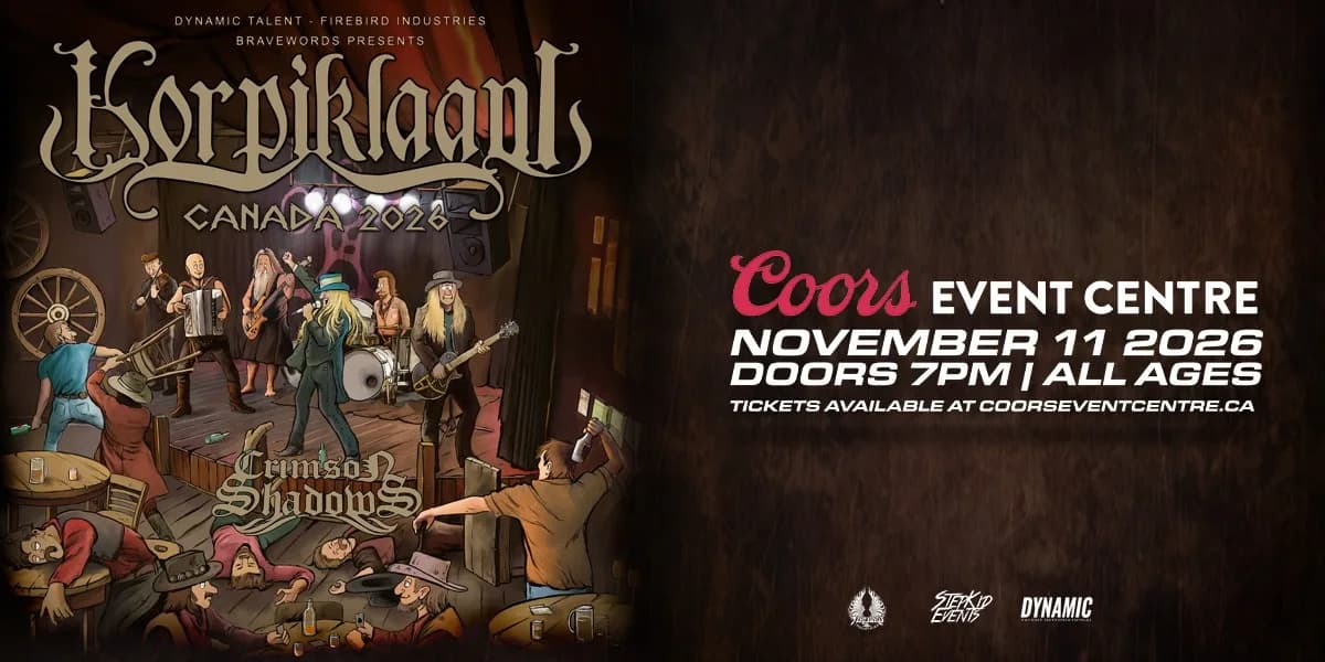 KORPIKLANNI W/ CRIMSON SHADOWS & GUESTS | ALL AGES event poster