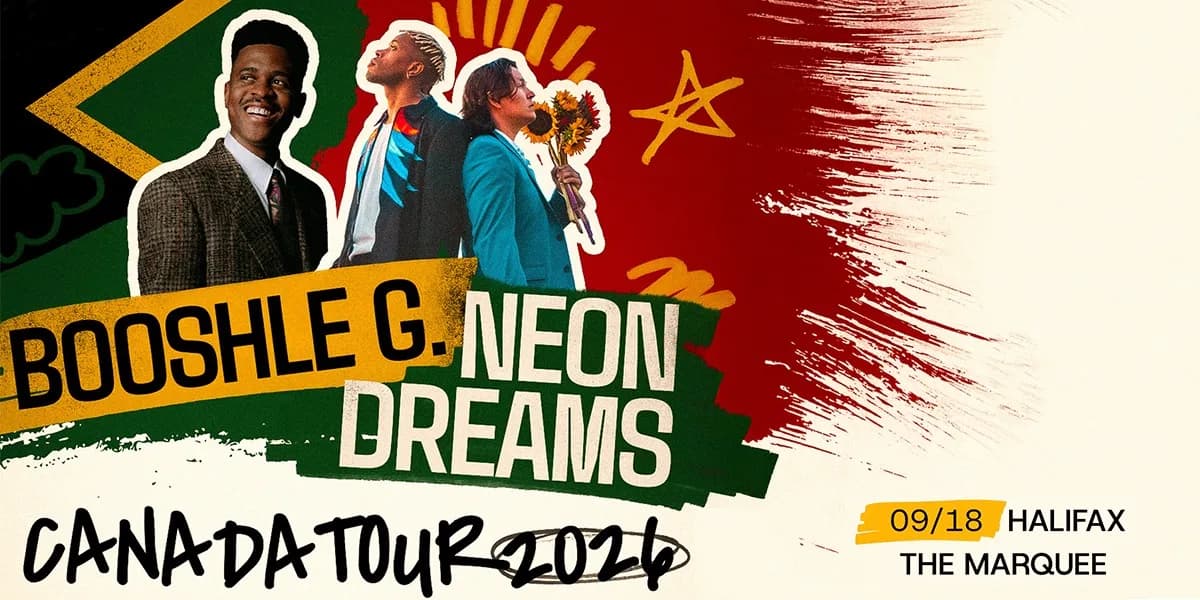 Neon Dreams - Live At The Marquee W/ Special Guest Booshle G event poster