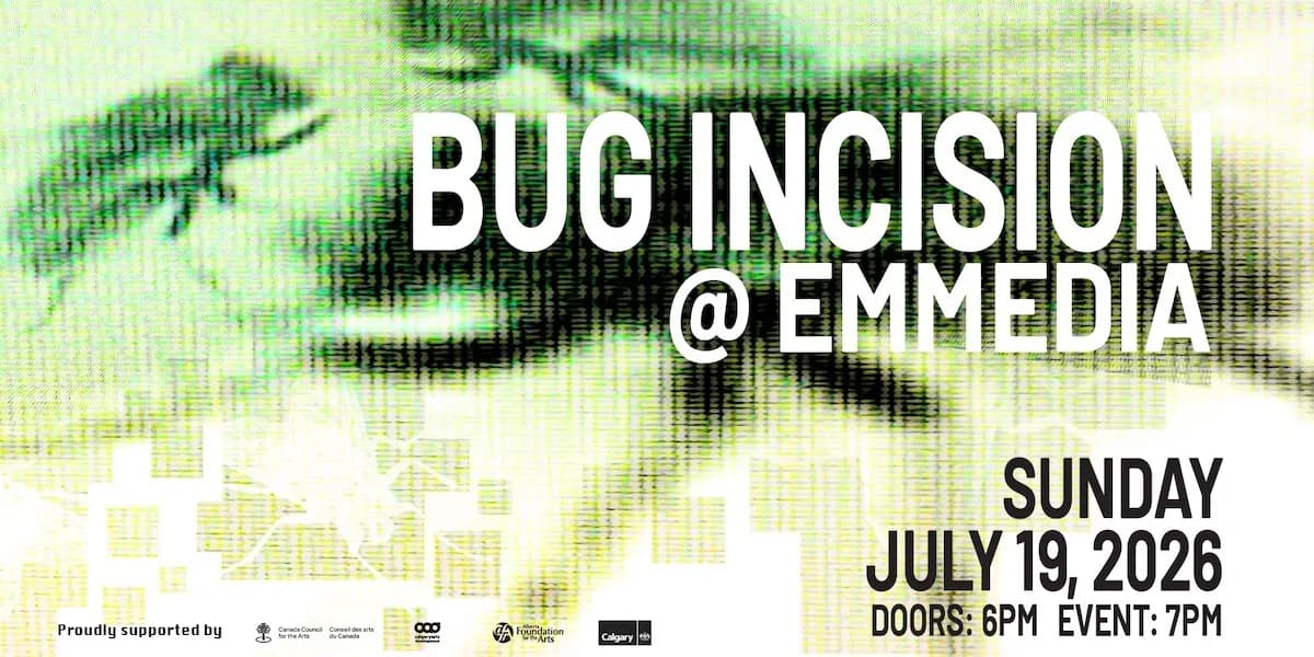 Bug Incision @EMMEDIA event poster