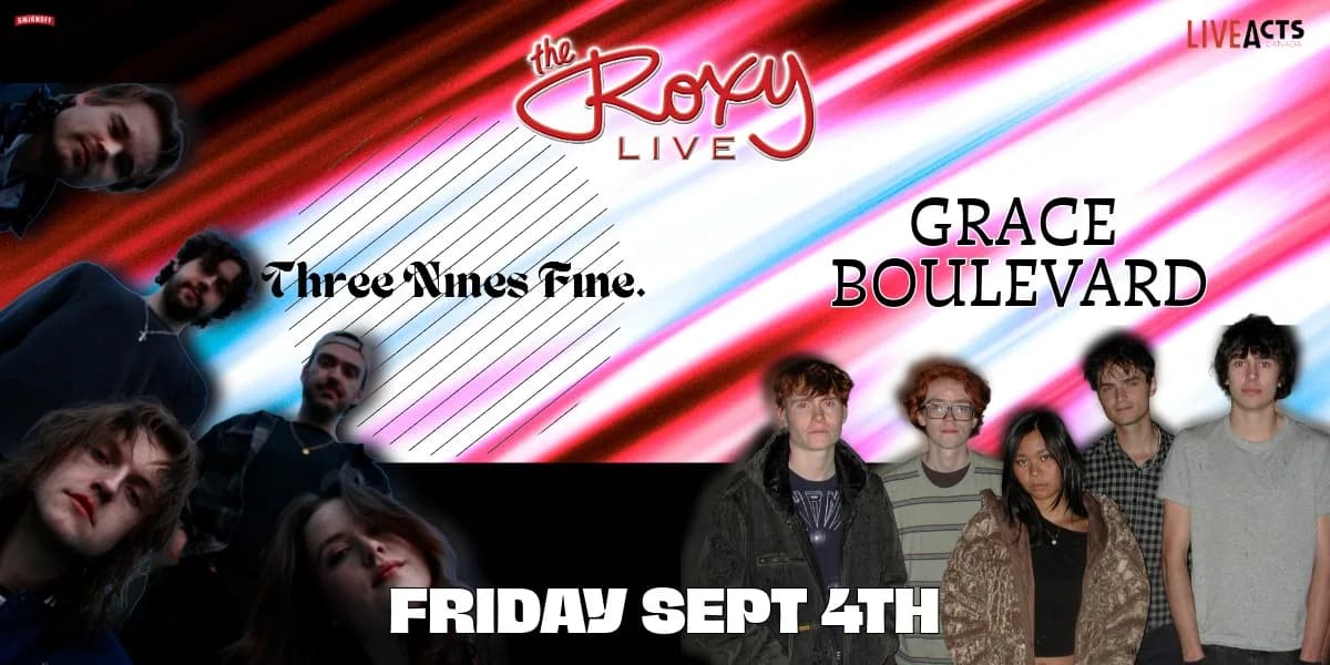THREE NINES FINE / GRACE BOULEVARD event poster