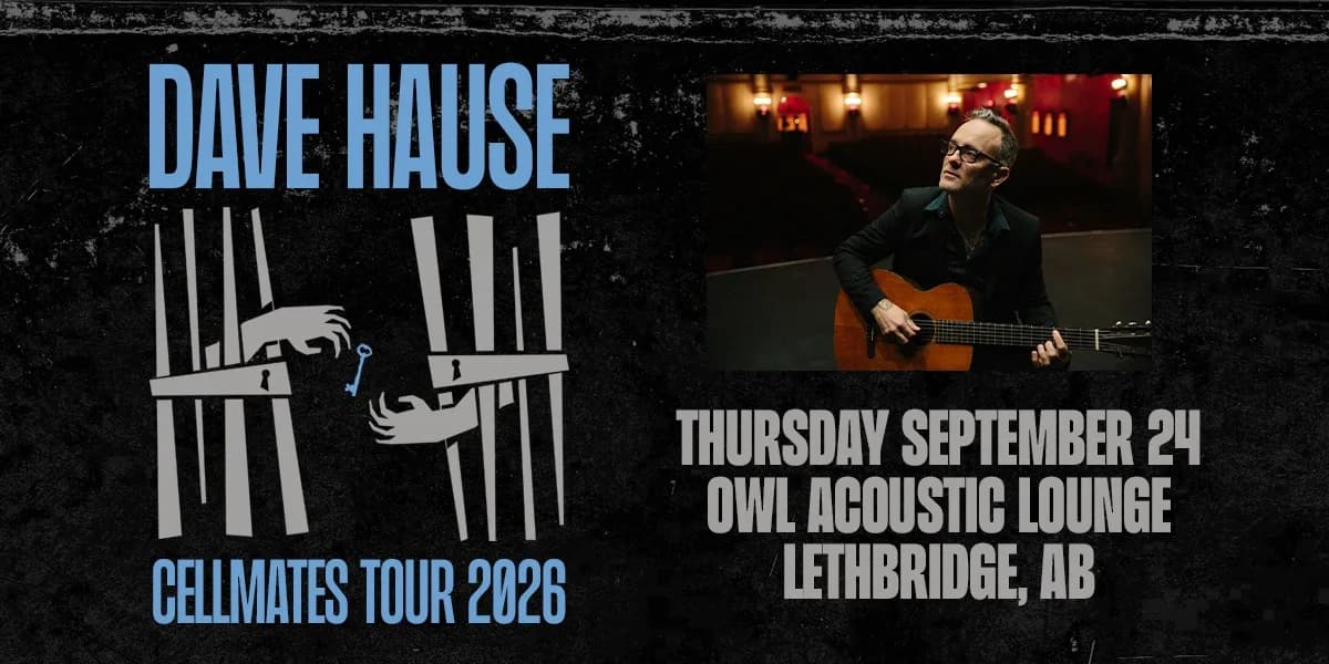Dave Hause at The Owl event poster