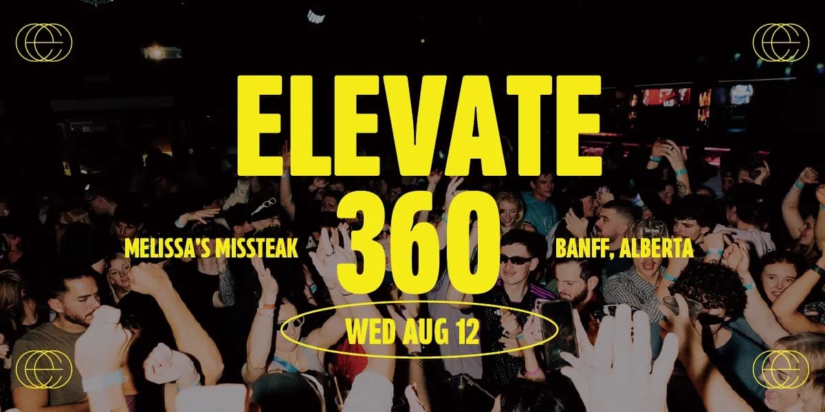 Elevate 360 event poster