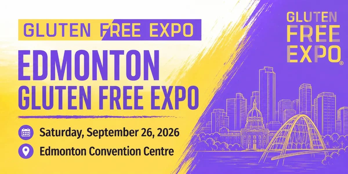 Gluten Free EXPO Edmonton event poster