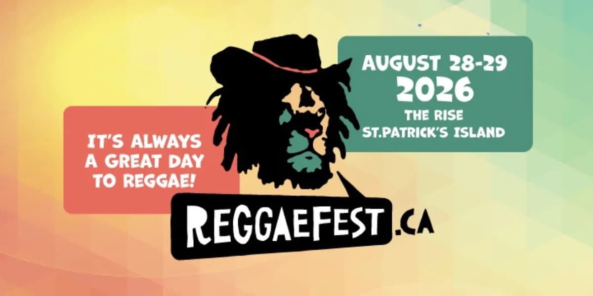 Calgary ReggaeFest 2026 event poster