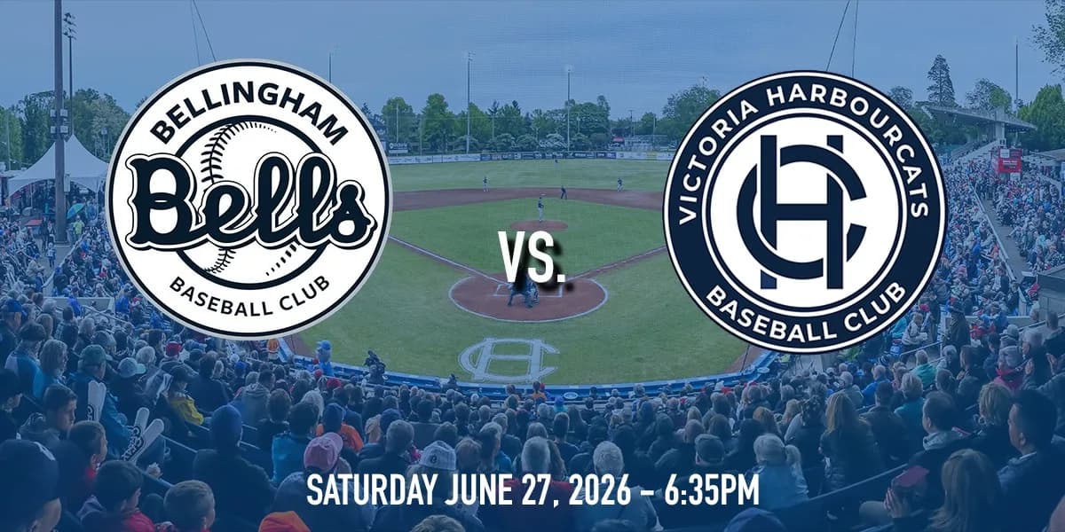 Bellingham Bells vs. Victoria HarbourCats event poster