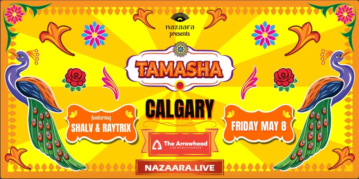 TAMASHA Calgary event poster