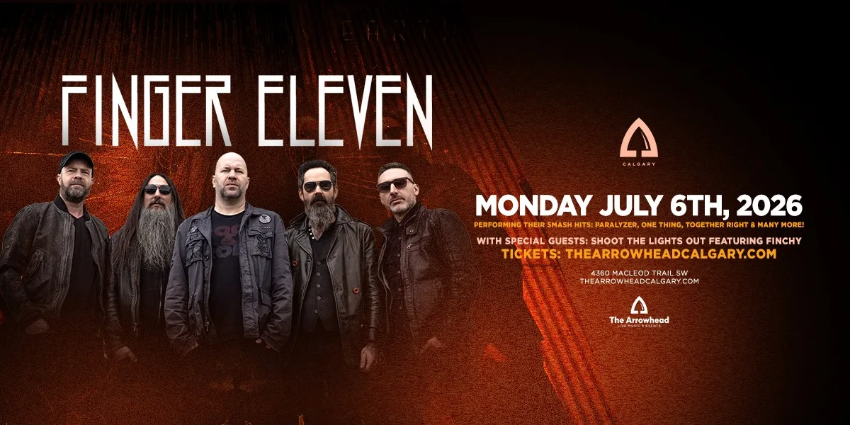 FINGER ELEVEN Live In Concert - Calgary - Stampede 2026