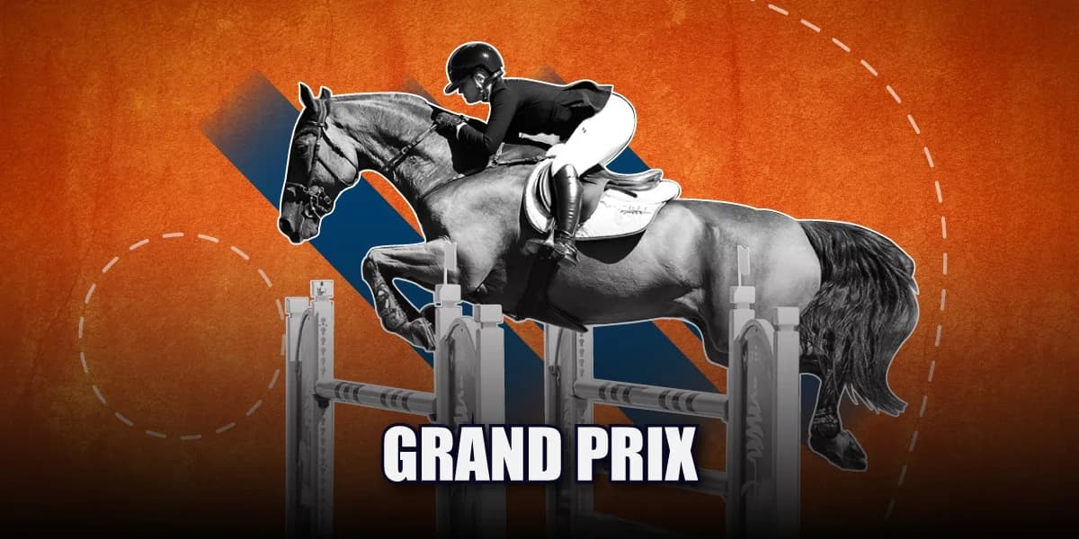 CSI2* $62,500USD Grand Prix 1.45m event poster