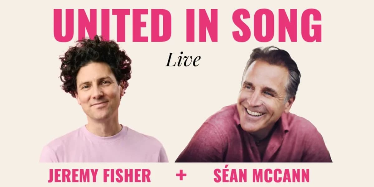 Séan McCann and Jeremy Fisher in Arnprior event poster