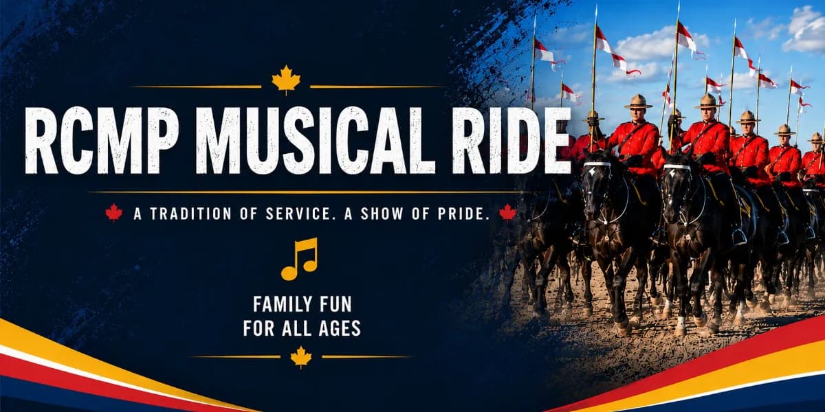 RCMP Musical Ride event poster