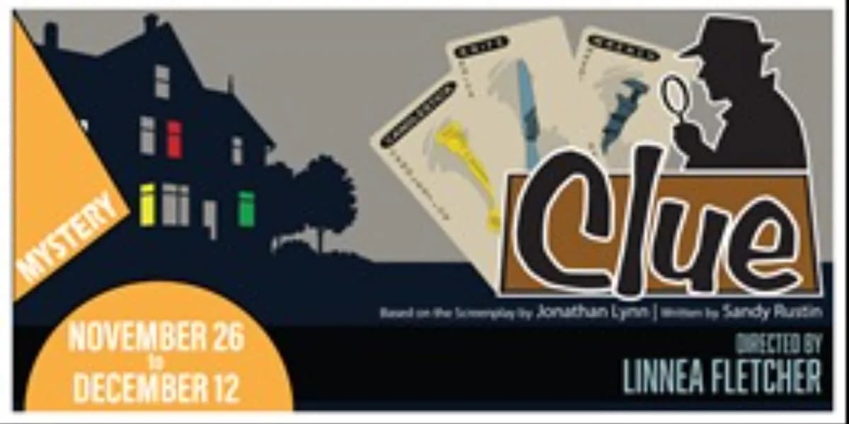 Clue event poster