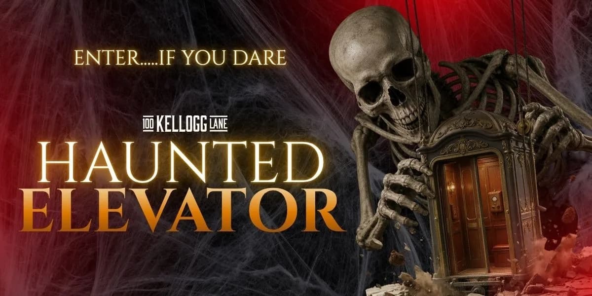 Halloween Haunted Elevator Experience event poster