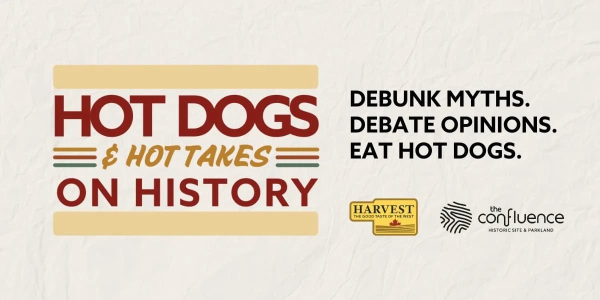 Google Maps Could Never: Trails to The Confluence | Hot Dogs & Hot Takes on History event poster