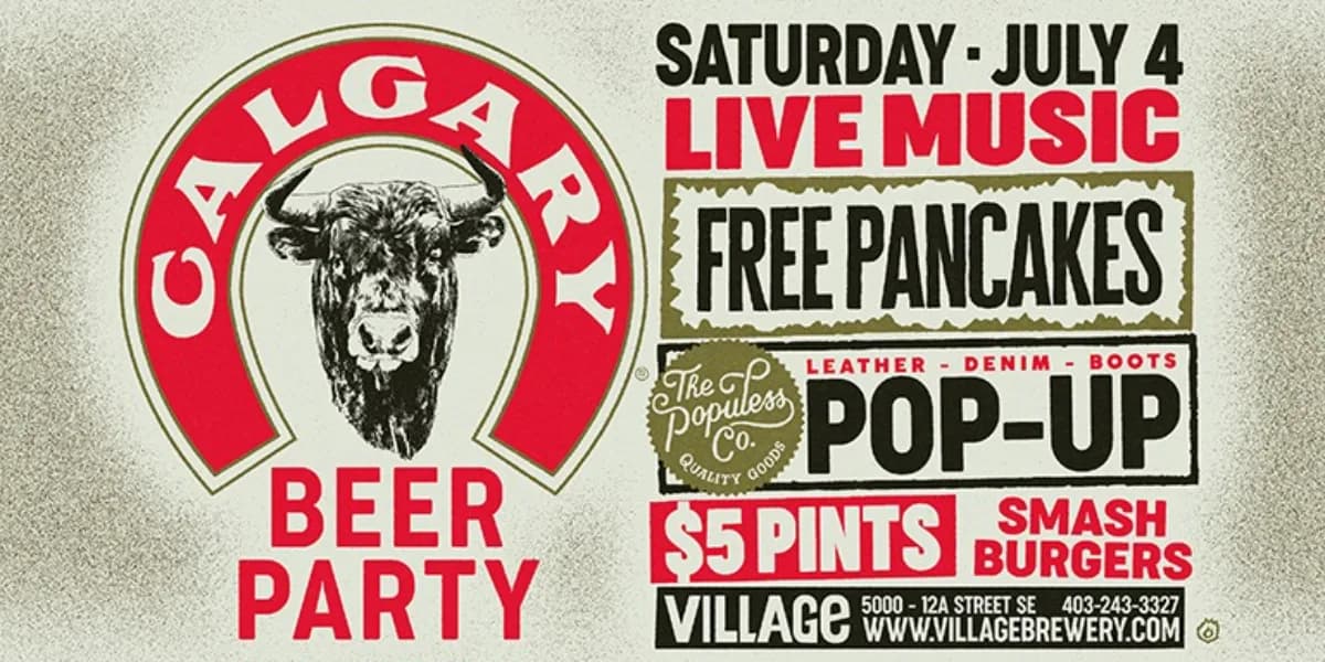 Calgary Beer Party at Village Brewery