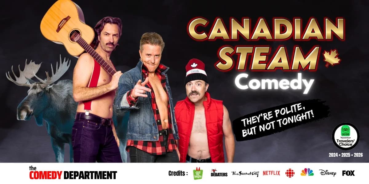 Canadian Steam Comedy event poster