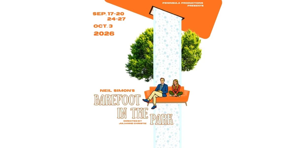 Barefoot in the Park by Neil Simon event poster