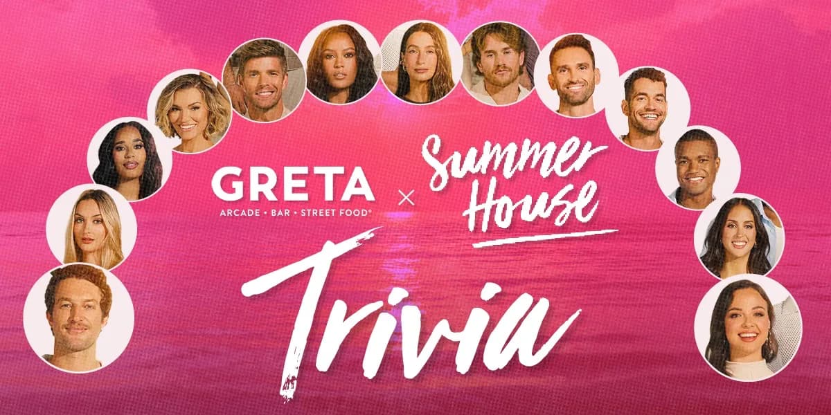 SUMMER HOUSE TRIVIA @ GRETA YEG event poster