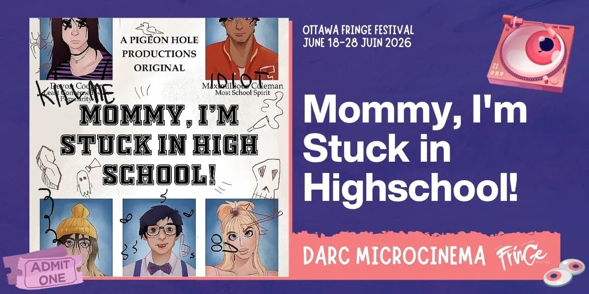 Mommy, I'm Stuck in Highschool! event poster