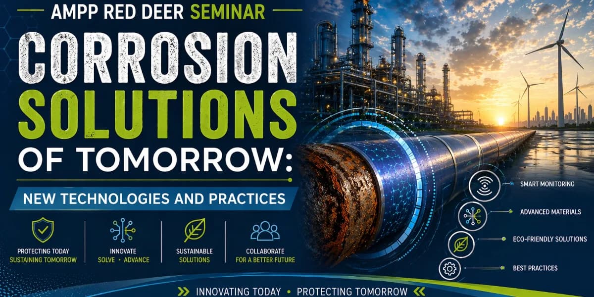 Corrosion Solutions of Tomorrow: New Technologies and Practices event poster
