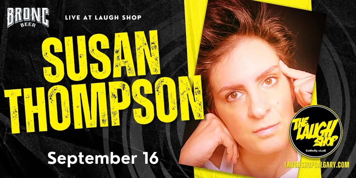 Susan Thompson event poster