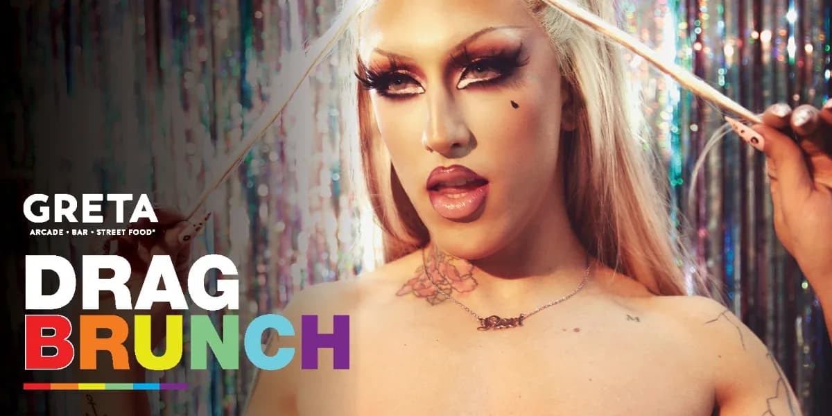 GRETA'S PRIDE FEST DRAG BRUNCH event poster