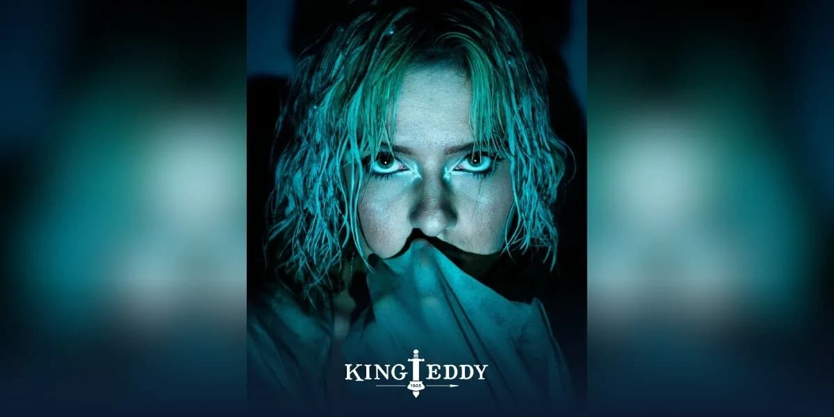 Cas Jade at the King Eddy event poster