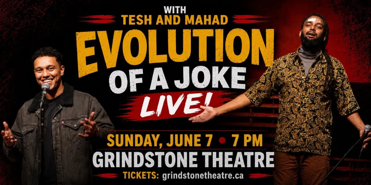 Evolution of a Joke Live event poster