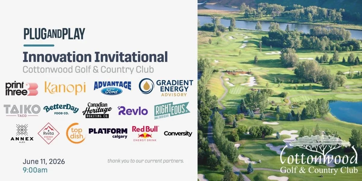 Plug and Play Innovation Invitational event poster