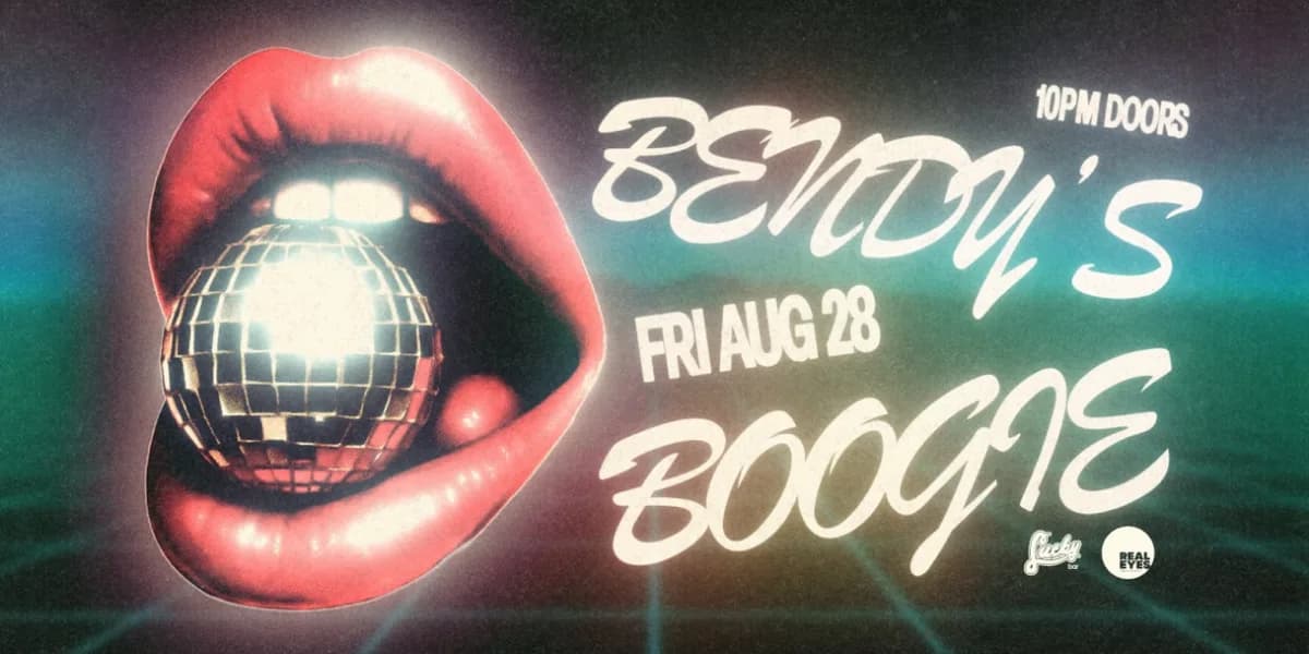 Bendy's Boogie event poster