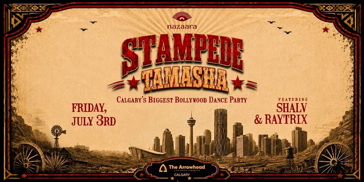 TAMASHA Calgary: Stampede Edition event poster