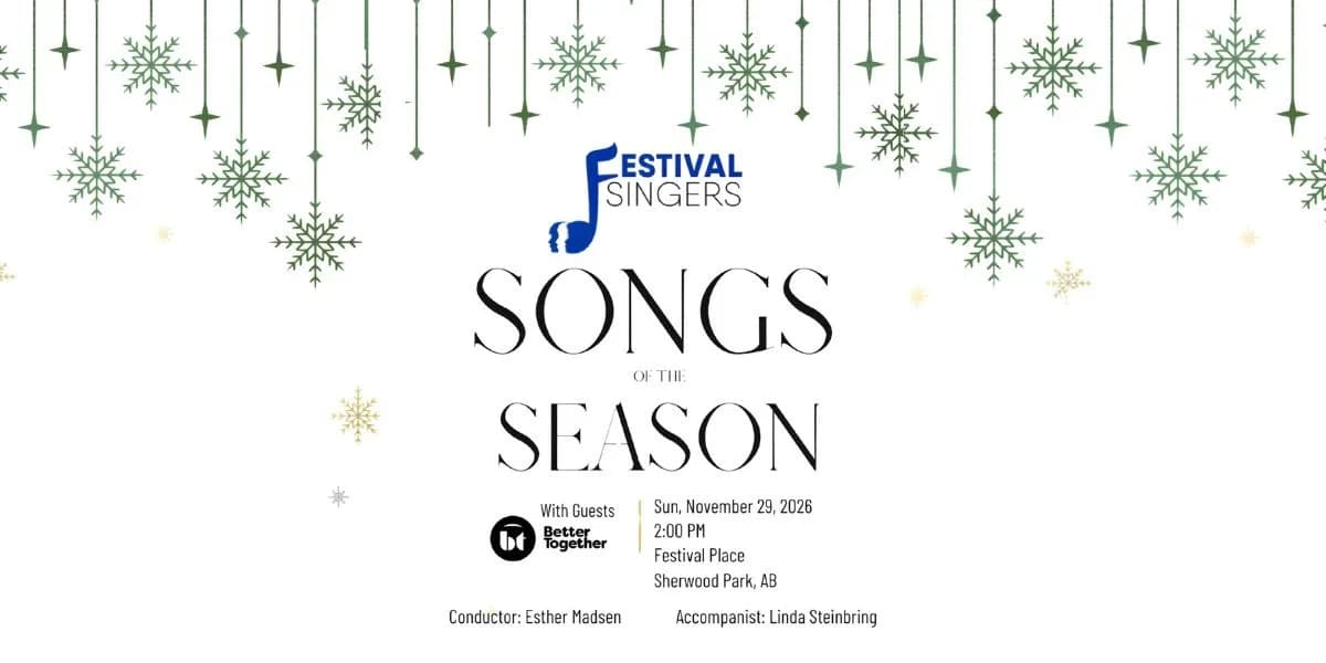 Songs of the Season Presented by FESTIVAL SINGERS event poster