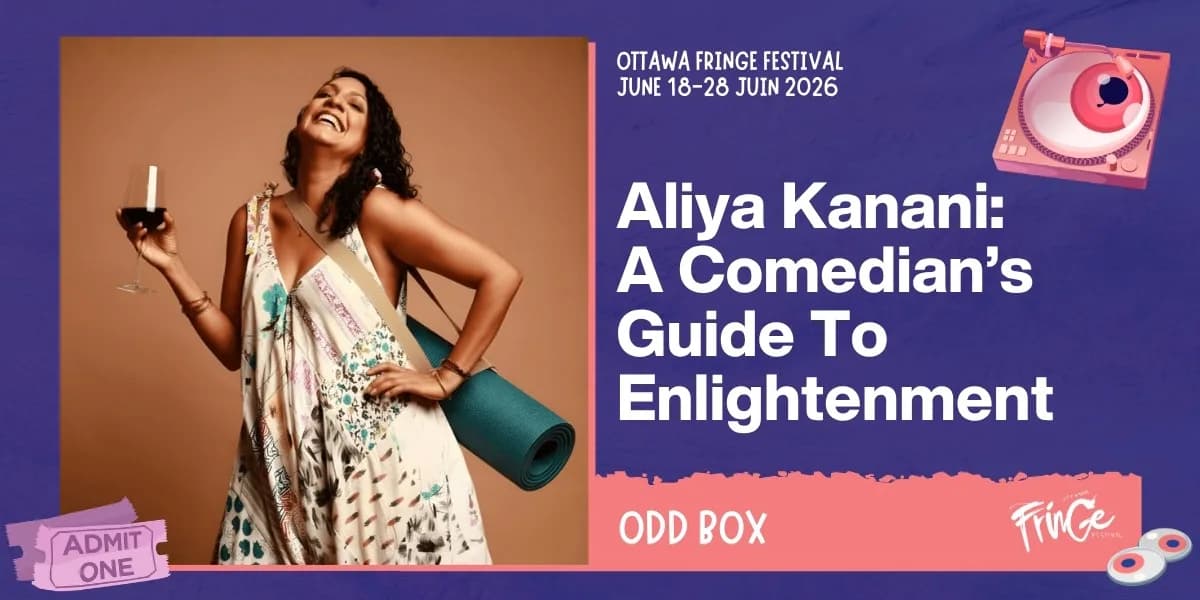 Aliya Kanani: A Comedian’s Guide To Enlightenment event poster