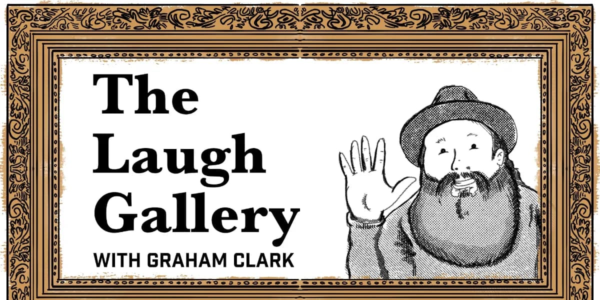 The Laugh Gallery with Graham Clark event poster