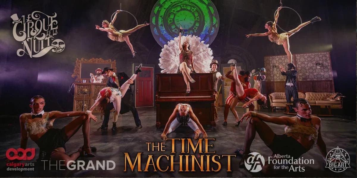 The Time Machinist - May 22 - 24th event poster