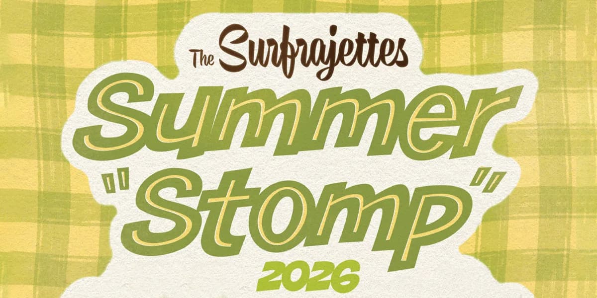 SURFRAJETTES event poster