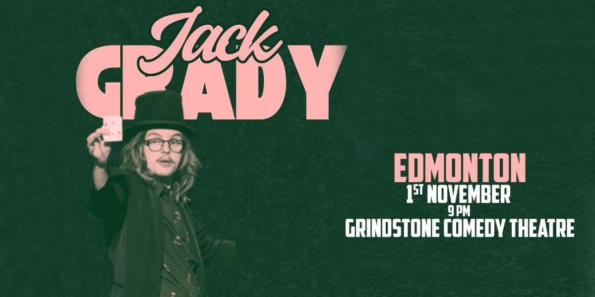 Jack Grady event poster