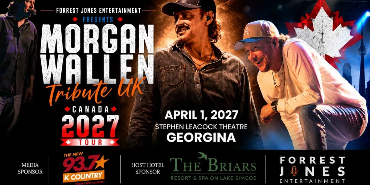 MORGAN WALLEN TRIBUTE UK event poster