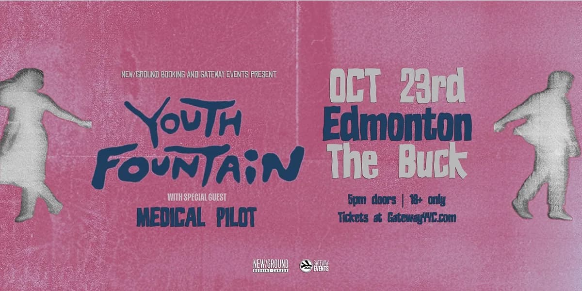 Youth Fountain - Edmonton event poster