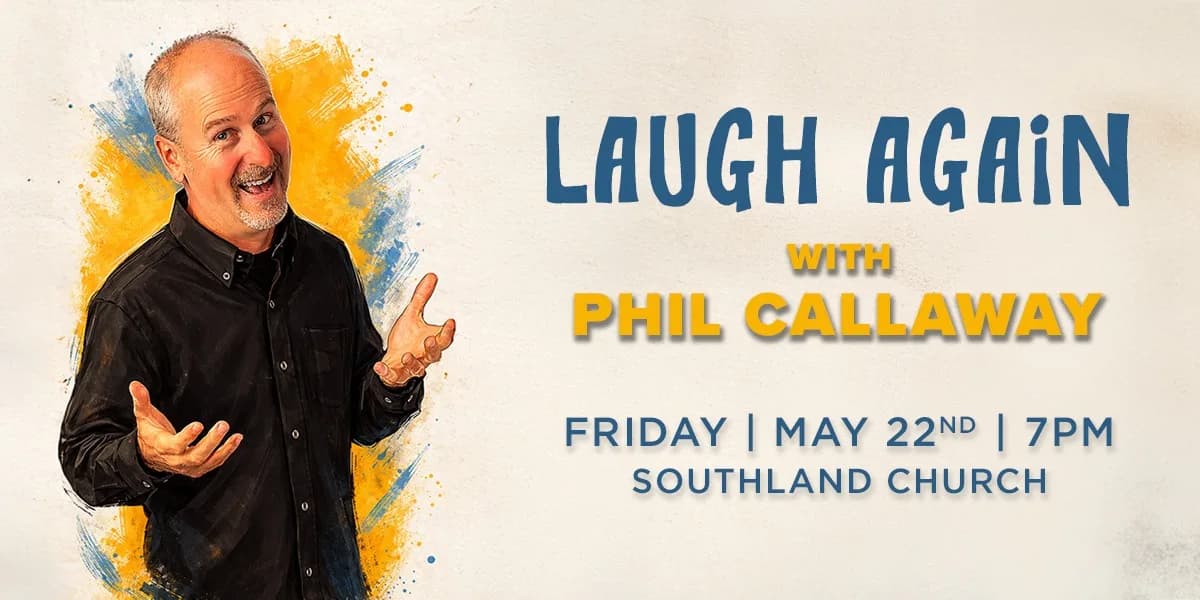 Phil Callaway event poster