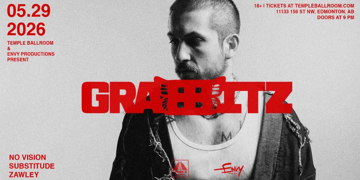 TEMPLE BALLROOM & ENVY PRODUCTIONS PRESENTS: GRABBITZ event poster