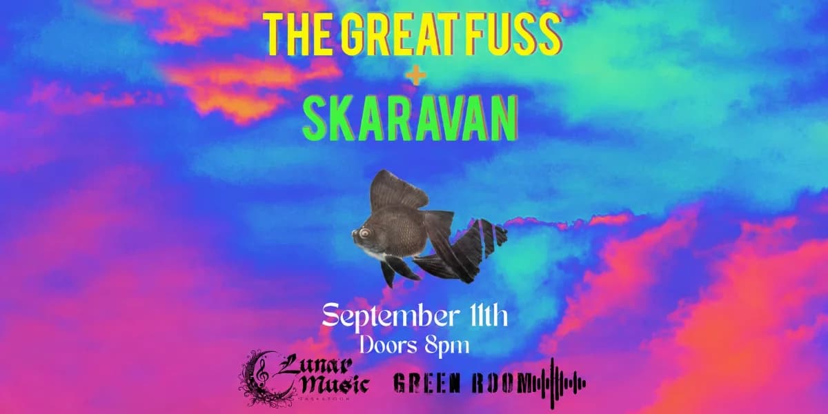 THE GREAT FUSS | 19+ event poster
